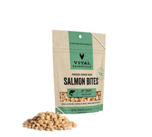 Load image into Gallery viewer, Vital Essentials Salmon Bites FD Cat Treats 1.1 oz