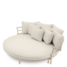 Load image into Gallery viewer, Outdoor Bed Laguno sand lewis off-white/grey