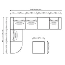 Load image into Gallery viewer, Sofa Lounge Club XL nuoro beige