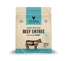 Load image into Gallery viewer, Pet Palette Distribution - Vital Essentials Raw Beef FD Dog Food Patties 30 oz