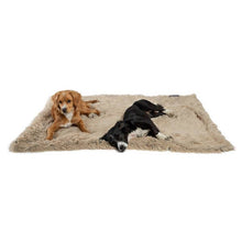 Load image into Gallery viewer, Best Friends by Sheri Blanket Shag Taupe 30x40