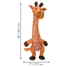 Load image into Gallery viewer, KONG® Shakers™ Luvs Giraffe Dog Plush Toy Large