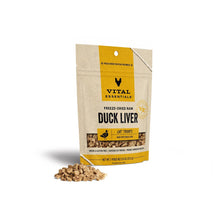 Load image into Gallery viewer, Vital Essentials Duck Liver FD Cat Treats 0.9 oz