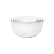 Load image into Gallery viewer, Puro Nesting Prep Bowl Set/4pc Whitewash - By Juliska