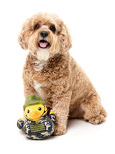 Load image into Gallery viewer, FuzzYard Commanduck Plush Dog Toy