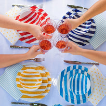 Load image into Gallery viewer, Amalfitana Red Stripe Cereal Bowl
