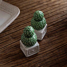 Load image into Gallery viewer, Berry & Thread Topiary Salt and Pepper Set - By Juliska