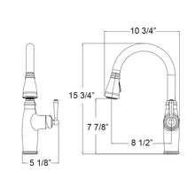 Load image into Gallery viewer, WOODBURY KITCHEN FAUCET