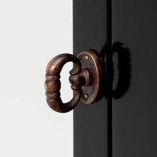 Load image into Gallery viewer, Cabinet Gala waxed black finish