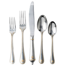 Load image into Gallery viewer, Berry & Thread Bright Satin with Gold Accents Place Setting (FWBT01/67, FWBT02/67,FWBT03/67,FWBT04/67,FWBT05/67) - By Juliska