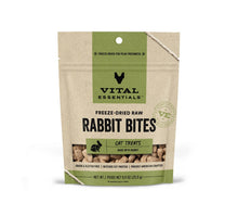Load image into Gallery viewer, Vital Essentials Rabbit Bites FD Cat Treats 0.9 oz