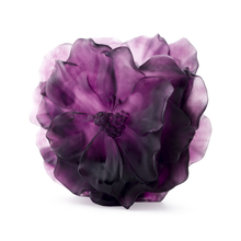 Load image into Gallery viewer, Large Violet Camellia Vase