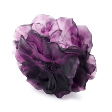Load image into Gallery viewer, Large Violet Camellia Vase