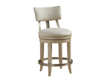 Load image into Gallery viewer, MALIBU - CLIFFSIDE SWIVEL UPHOLSTERED COUNTER STOOL
