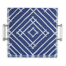 Load image into Gallery viewer, Bamboozied Indigo Lucite Tray