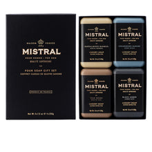Load image into Gallery viewer, LES CLASSIQUES FOUR SOAP GIFT SET