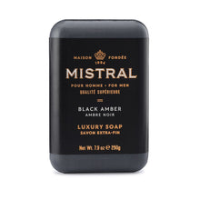 Load image into Gallery viewer, BLACK AMBER BAR SOAP