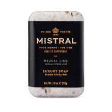 Load image into Gallery viewer, MEZCAL LIME BAR SOAP
