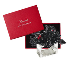 Load image into Gallery viewer, Zénith Napkin Rings in Crystal, Set of 4 in a Gift Box