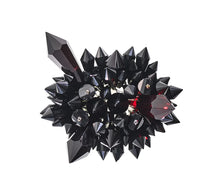 Load image into Gallery viewer, Zénith Napkin Rings in Crystal, Set of 4 in a Gift Box