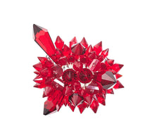 Load image into Gallery viewer, Zénith Napkin Rings in Crystal, Set of 4 in a Gift Box