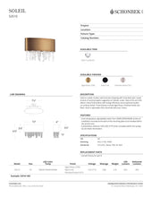 Load image into Gallery viewer, Wall Sconce - Soleil Collection by Schonbek
