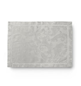 S/4 Oblong Placemats 14X20 - Acanthus Collection - By Sferra