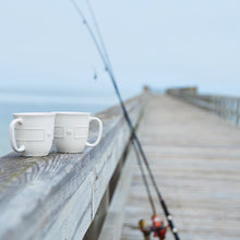 Load image into Gallery viewer, Berry & Thread French Panel Whitewash Cofftea Cup - By Juliska