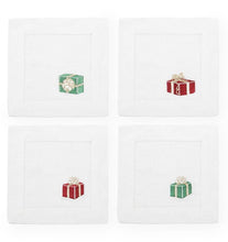 Load image into Gallery viewer, S/4 Cocktail Napkin 6X6 - Gifts Collection - By Sferra