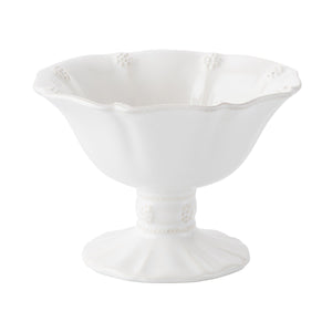 Berry & Thread Whitewash 5.5" Footed Compote - By Juliska