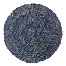 Load image into Gallery viewer, Straw Loop Delft Blue Placemat - By Juliska