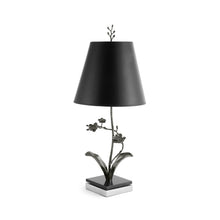 Load image into Gallery viewer, Black Orchid Table Lamp - By Michael Aram
