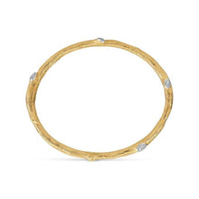 Load image into Gallery viewer, Enchanted Forest Bangle Bracelet with Diamonds