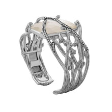 Load image into Gallery viewer, Enchanted Forest Cuff Bracelet with Diamonds