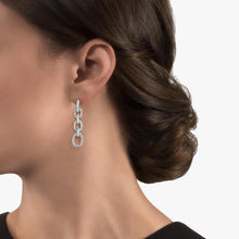 Load image into Gallery viewer, Enchanted Forest Link Earrings with Diamonds