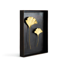 Load image into Gallery viewer, Ginkgo Leaf Shadow Box - By Michael Aram
