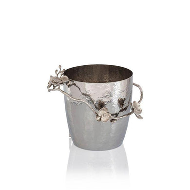 White Orchid Champagne Bucket - By Michael Aram