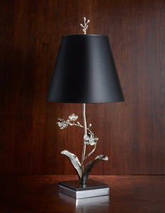 White Orchid Table Lamp - By Michael Aram