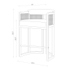 Load image into Gallery viewer, LIVINGSTONE BAR STOOL (MADE TO ORDER)
