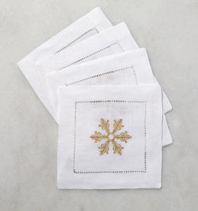 S/4 Dinner Napkin 20X20 - Frost Collection - By Sferra