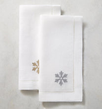 Load image into Gallery viewer, S/4 Cocktail Napkin 6X6 - Frost Collection - By Sferra
