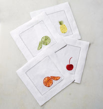Load image into Gallery viewer, S/4 Cocktail Napkin 6X6 - Frutta Collection - By Sferra