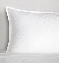 Load image into Gallery viewer, Continental Sham 26X26 - Sf Giza 45 Quatrefoil Collection - By Sferra