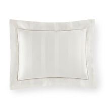 Load image into Gallery viewer, Continental Sham 26X26 - Giza Stripe Collection - By Sferra