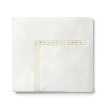 Load image into Gallery viewer, Full Queen Flat Sheet 96X114 - Millesimo Collection - By Sferra