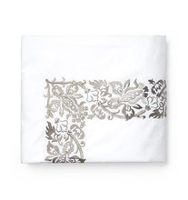 Load image into Gallery viewer, Full/Queen Duvet Cover 88X92 - Saxon Collection - By Sferra