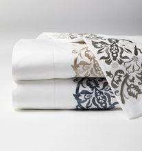 Load image into Gallery viewer, Full Queen Flat Sheet 96X114 - Saxon Collection - By Sferra