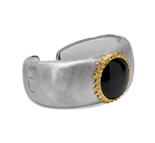 Load image into Gallery viewer, Vincent Cuff Bracelet in Sterling Silver &amp; 18K
