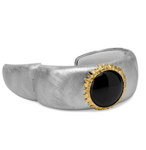 Load image into Gallery viewer, Vincent Cuff Bracelet in Sterling Silver &amp; 18K
