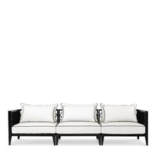 Load image into Gallery viewer, Outdoor Sofa Ocean Club L black sunbrella canvas
